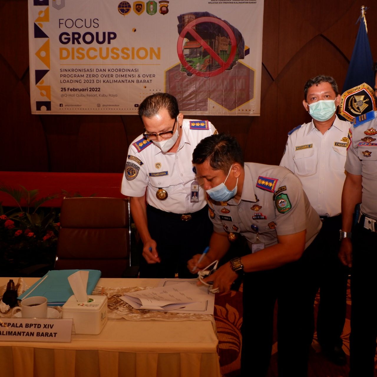 Kepala Dinas Perhubungan Kota Singkawang Menghadiri Focus Group